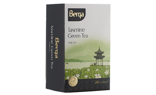 Berga Zielona Herbata z Jaśminem (24 x 2 g) - Herbata w Torebkach