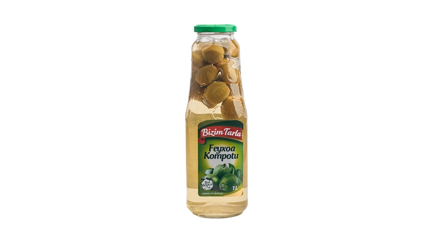 Bizim Tarla pasteryzowany kompot z Feijoa 1L Bizim Tarla pasteryzowany kompot z Feijoa 1L