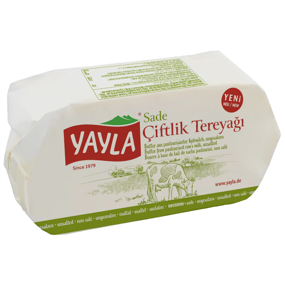 Yayla Zwykłe Masło Rolnicze 250G