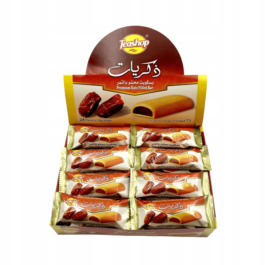 Ciastka Delikatne Maamoul 576g | Thikrayat Date Bar Teashop