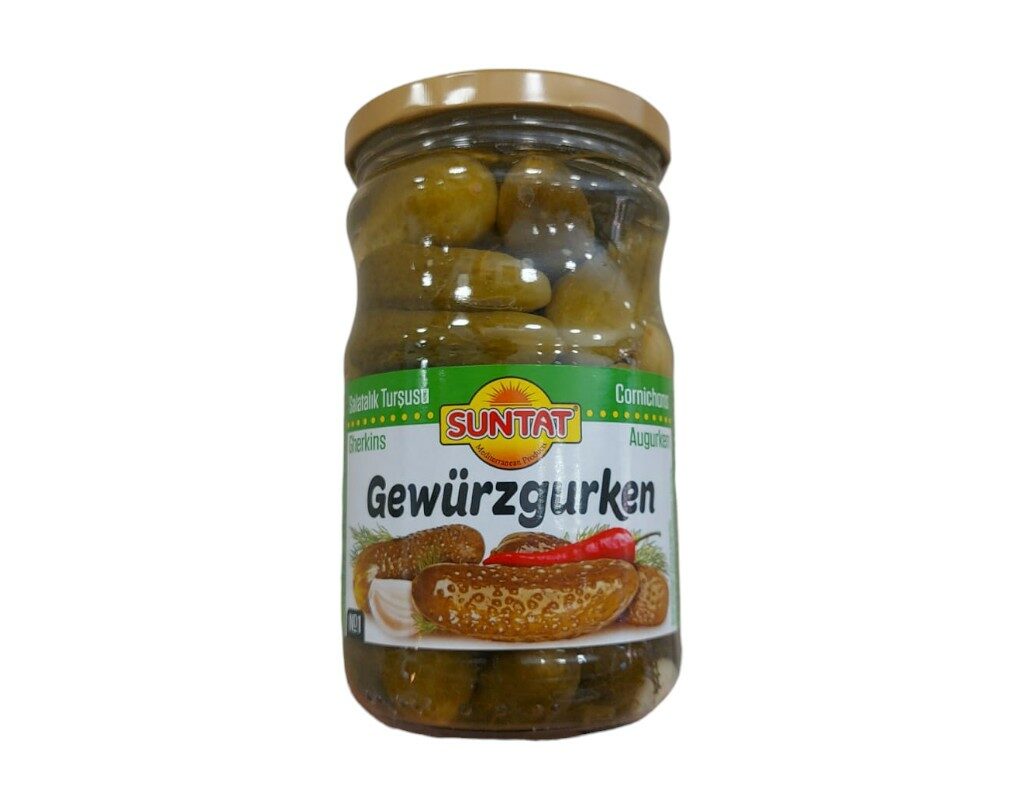 Marynowane Suntat Ogórki Konserwowe 660 g