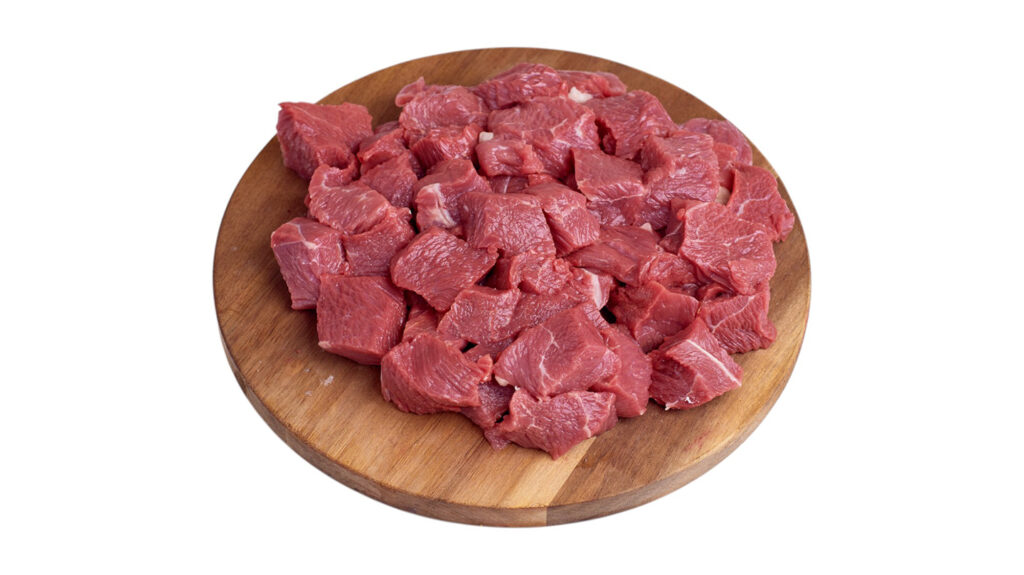 Wołowina Udziec Pokrojony w Kostkę (Kuşbaşı doğranmış) 1 kg