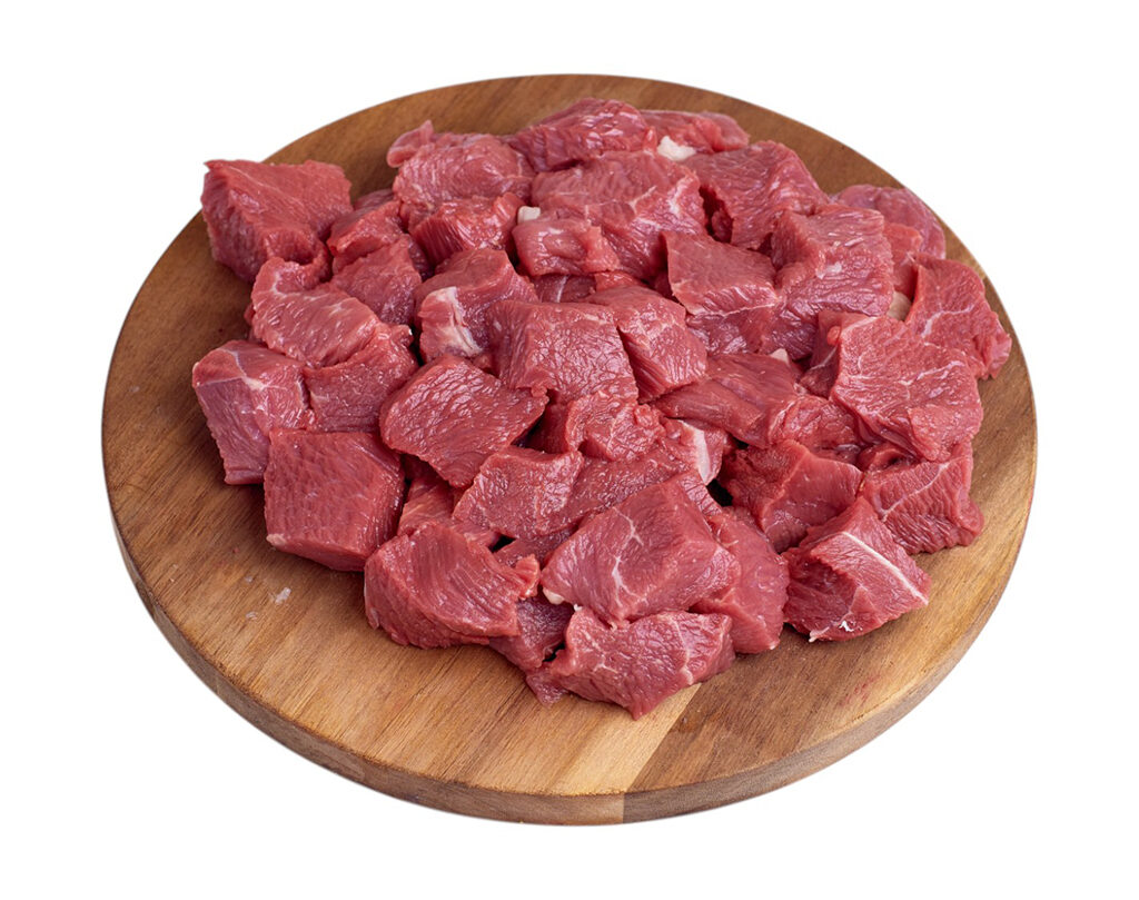 Wołowina Udziec Pokrojony w Kostkę (Kuşbaşı doğranmış) 1 kg