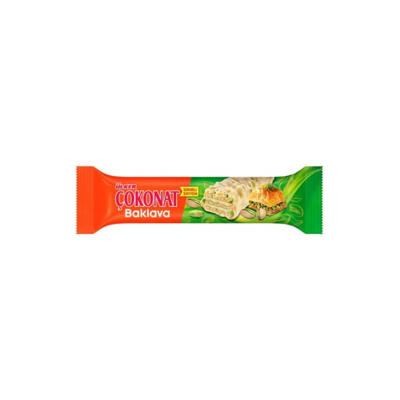 Ulker Cokonat Baklawa-Wafelek Oblany Mleczną 30 G. - 2 szt.