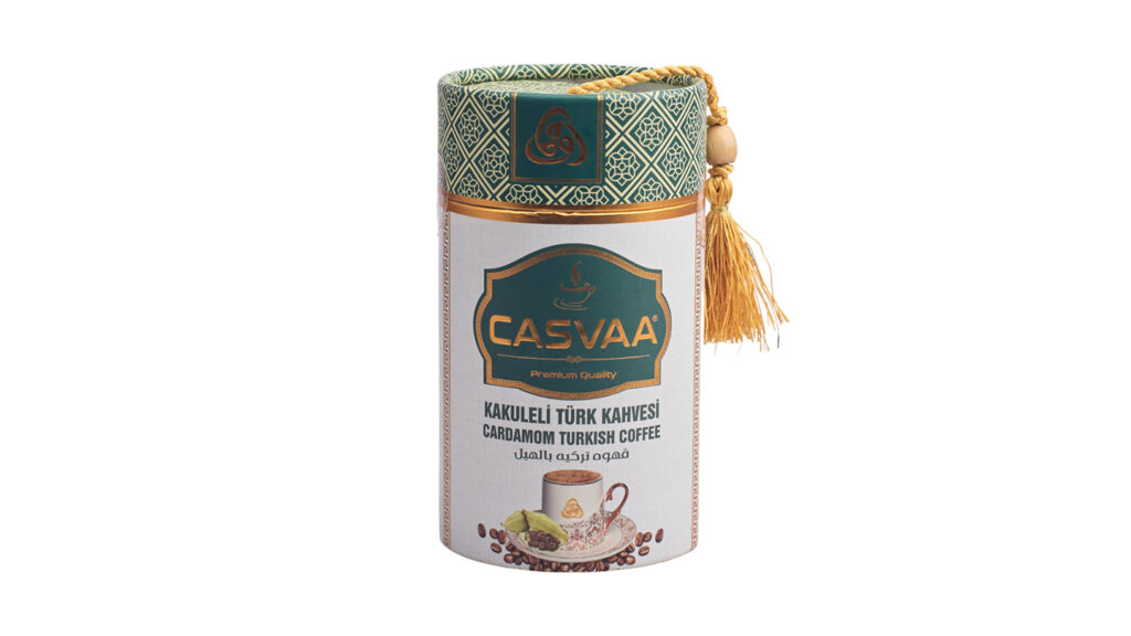 Kawa Casvaa z Kardamonem Czarna Mielona 250g