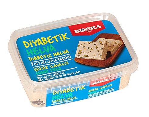 Koska Chałwa Diabeticny Bez Cukru Z Pistacjami 400G