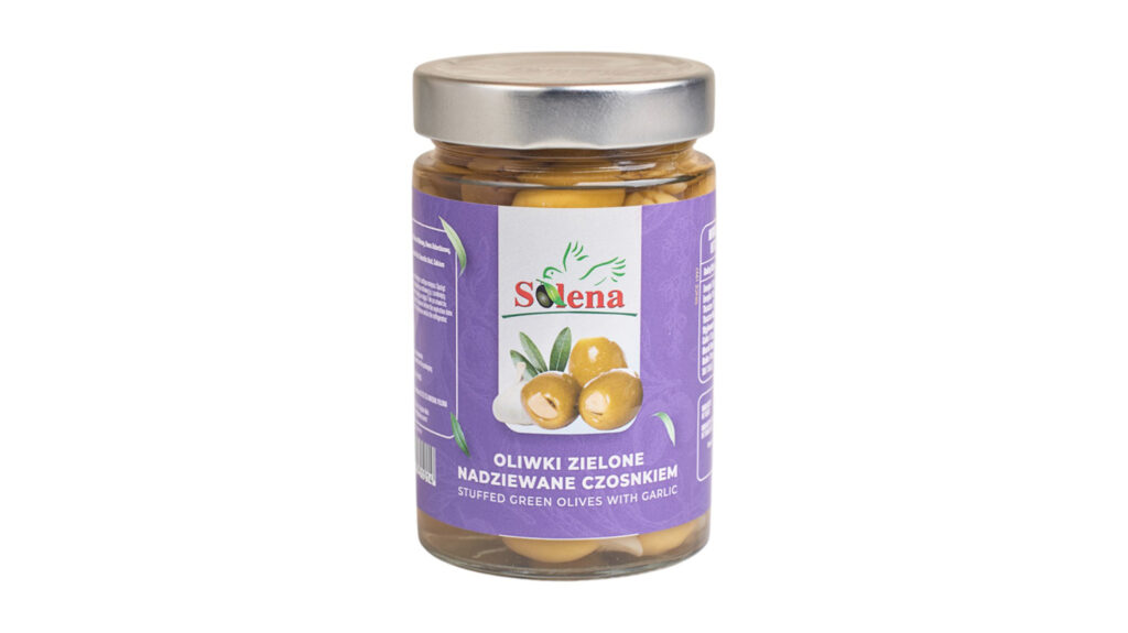 Solena oliwki zielone nadziewane czosnkiem 315 g
