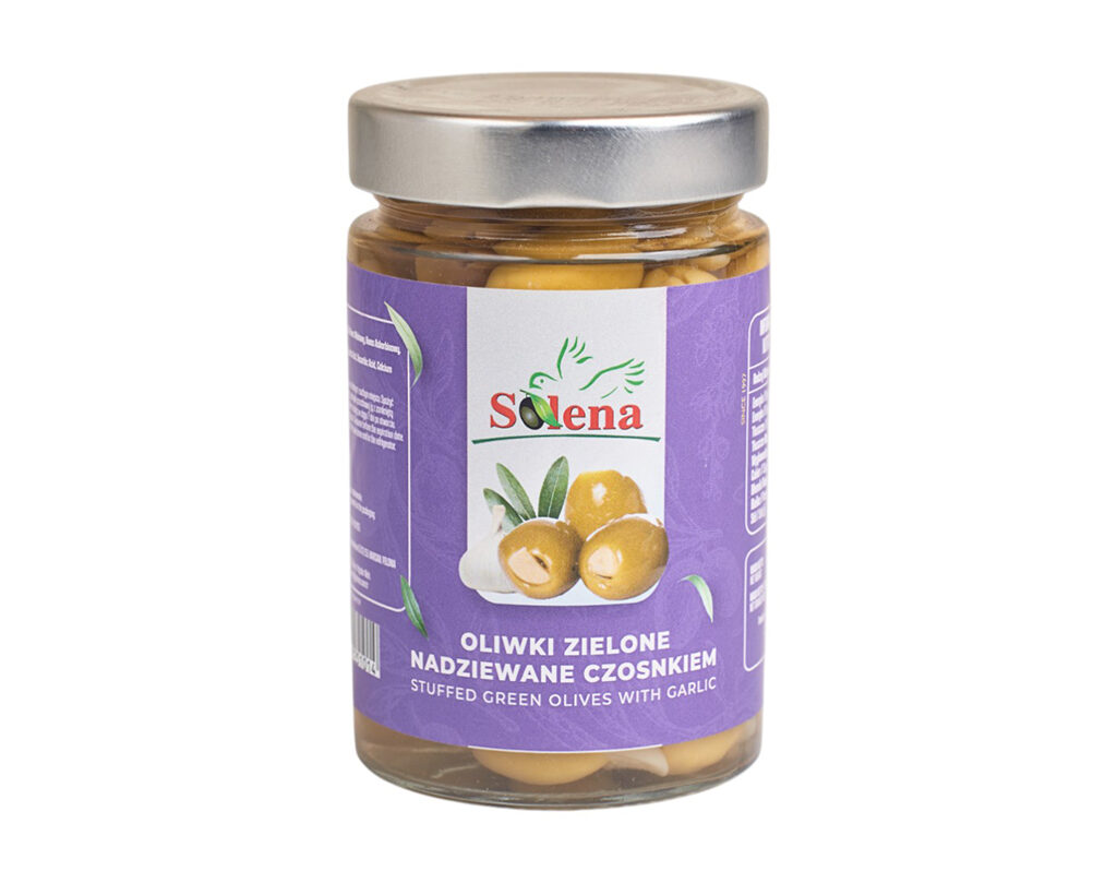 Solena oliwki zielone nadziewane czosnkiem 315 g