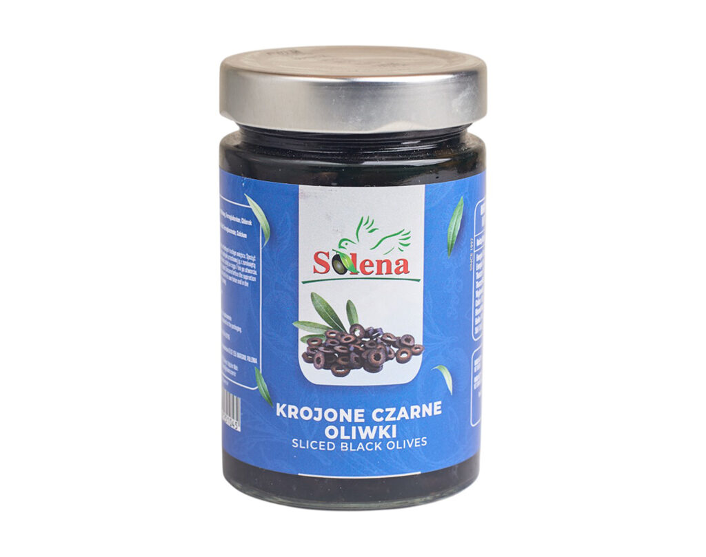 Solena oliwki czarne krojone 315 g