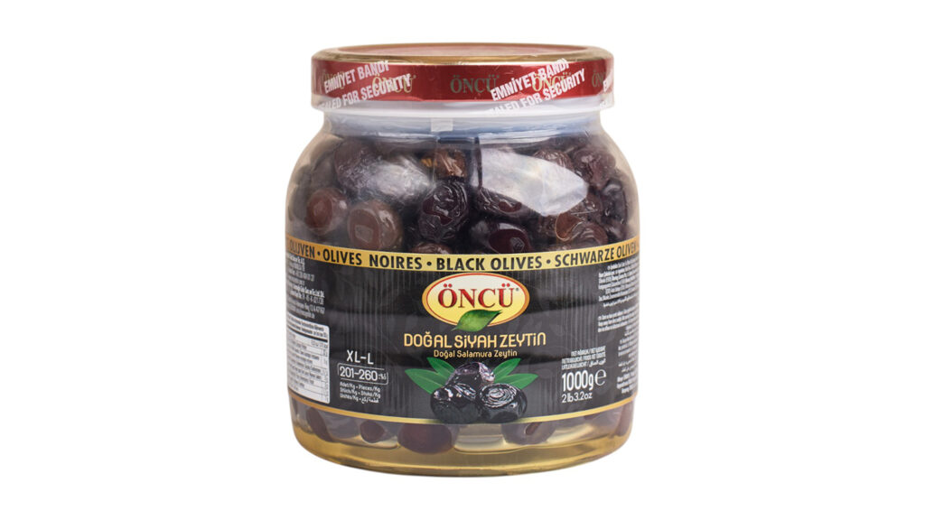 Oncu oliwki czarne z pestka large xl-l 1 kg