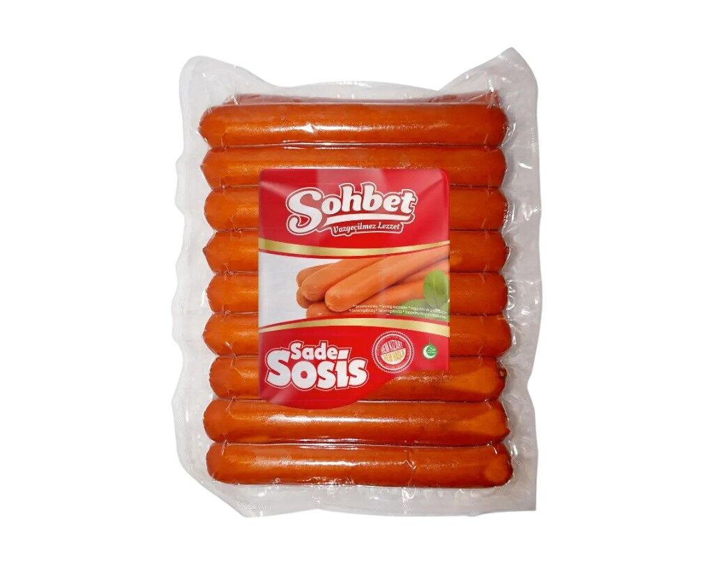 Parówki - Sohbet Halal Sade Sosis 500 g