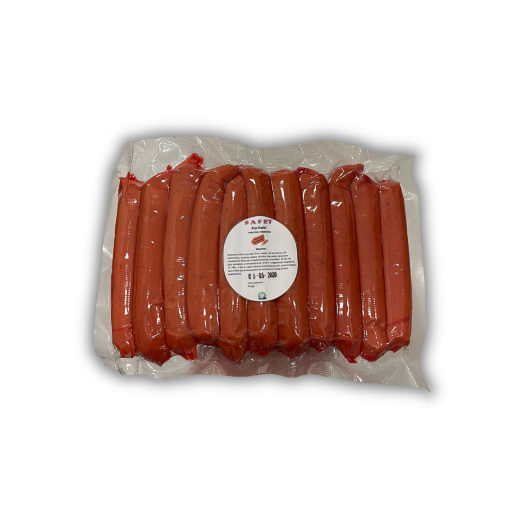 Safet Parówki Wołowo-Kurczakowe (Halal) 450 g