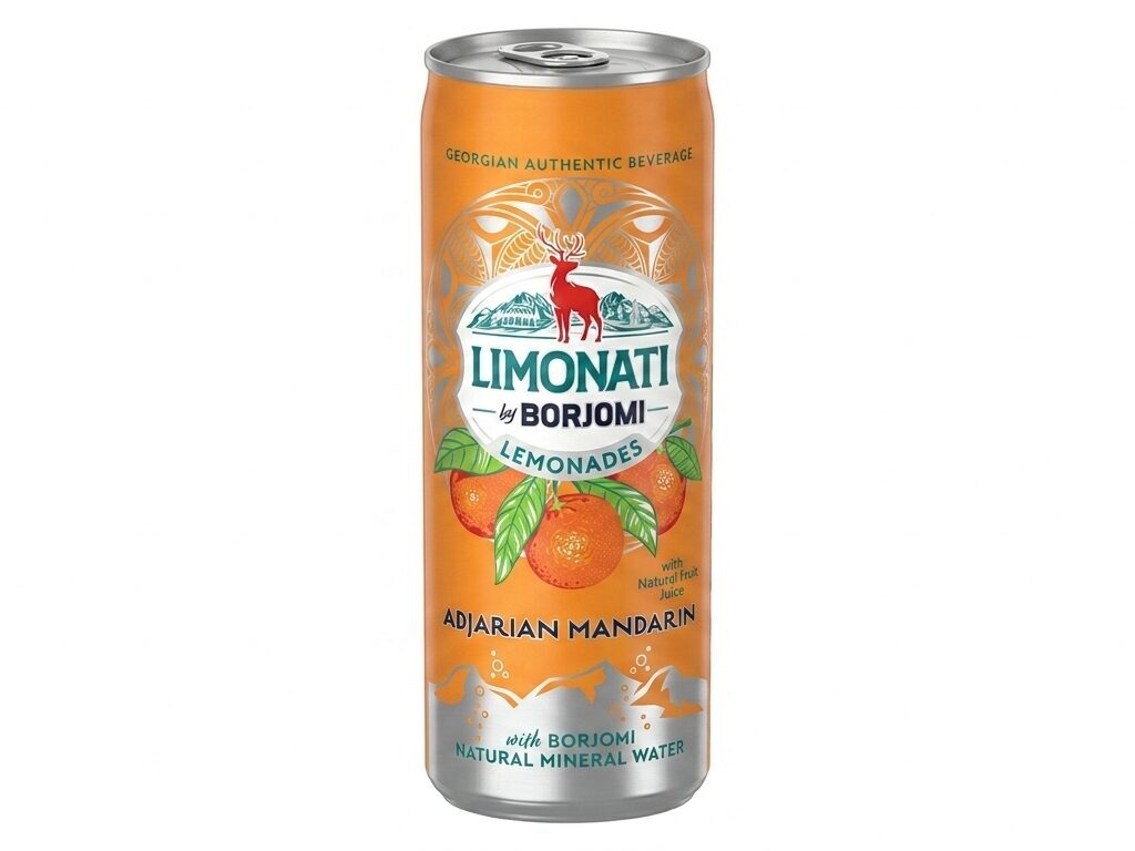 Borjomi puszcza Mandarin Flavor 330ml