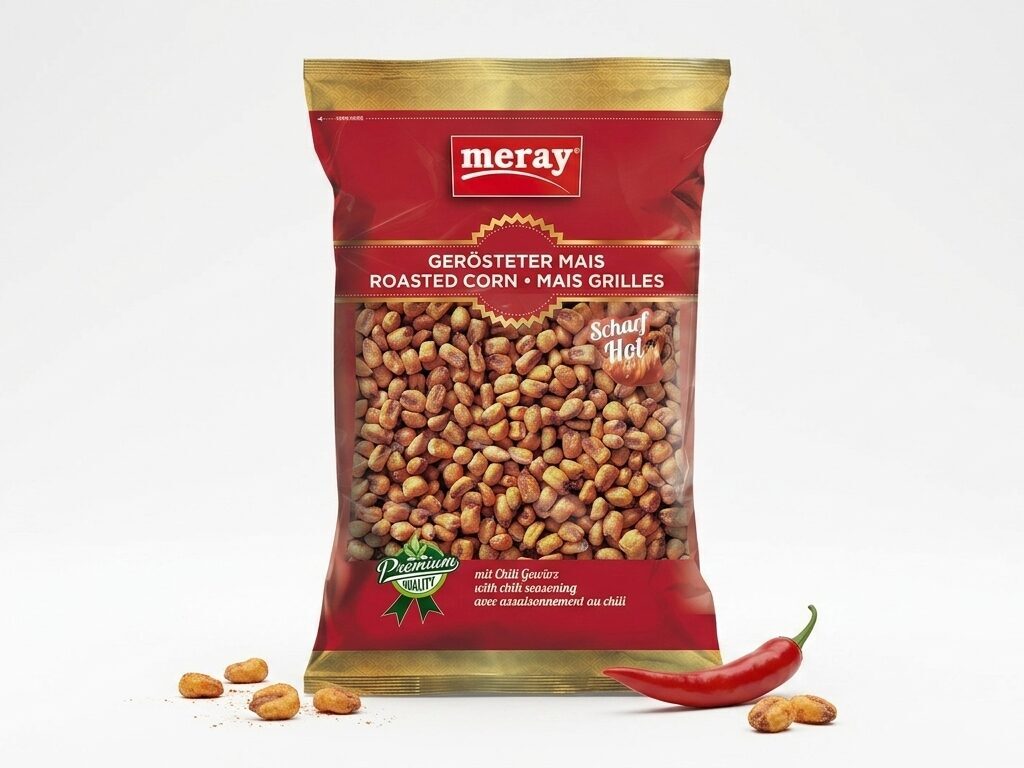 Kukurydza prażona z papryką chili 150g