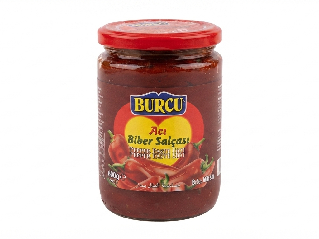 Burcu Koncentrat Paprykowy Ostry 600g